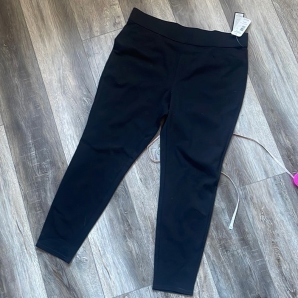 NWT GNW pants black slacks Pollard size XL